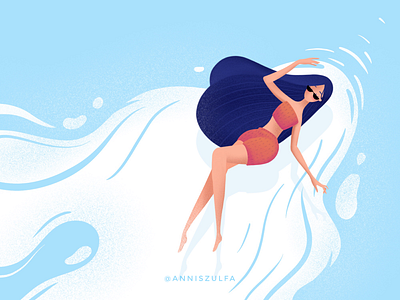 Floating Lady