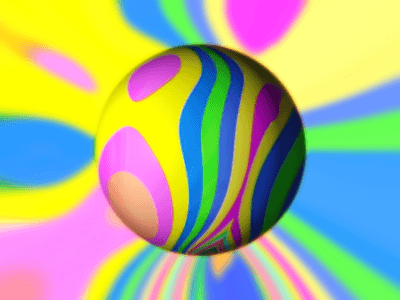 Colorful sphere loop