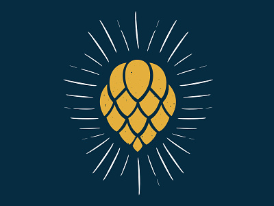MCBE Hops craft beer hops icon identity logo milwaukee
