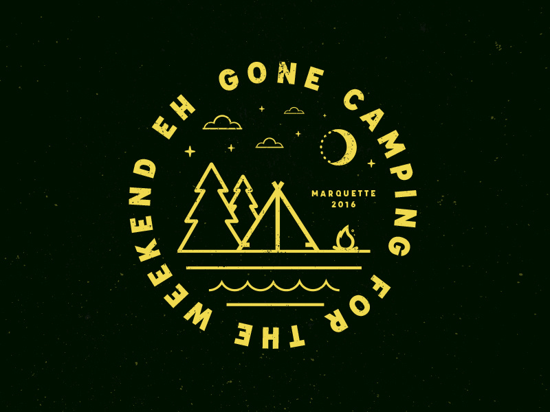 Gone Camping by Nicholas Swenor on Dribbble