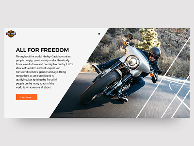 HD freedom page page typography ui web web design