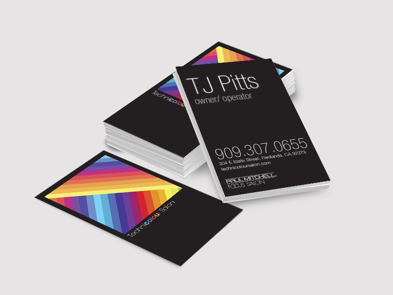 Hair Stylist Business Card By Steve Mitchell On Dribbble