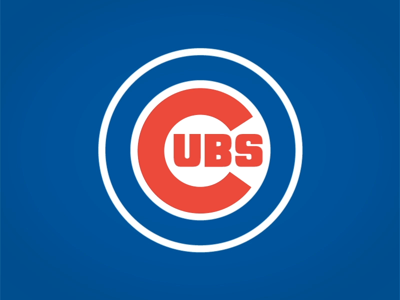 CUBS | MLB Logo Animations 2d 2d animation animation chicago cubbies cubs gif logo loop mlb sports