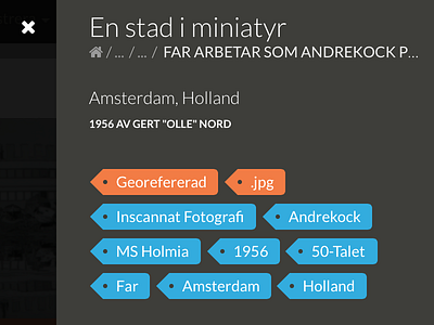 Metadata for photography