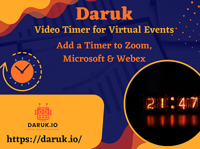 Virtual Event Video Timer - Daruk timerformeetings timerforwebex videotimerforzoom