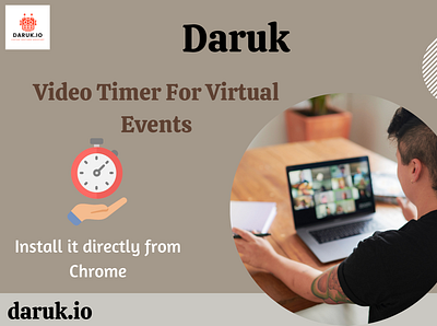 Daruk Video Timer For Virtual Events timerappforwebex timerappforzoom timerforwebex videotimerformeetings videotimerforvirtualevents videotimerforwebex