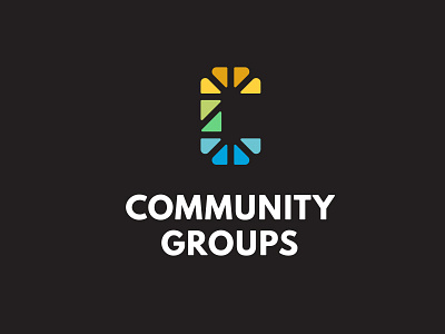 Community Groups branding church community groups logo