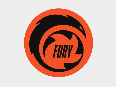 Fury FC football serpent soccer soccer badge sports branding