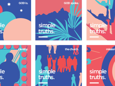 Simple Truths Series art direction artwork minimal series simple truths