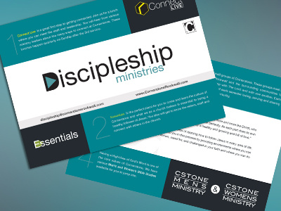 Cornerstone Discipleship Ministry Cards