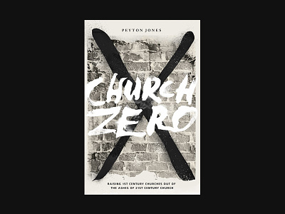 church zero book book cover cover design