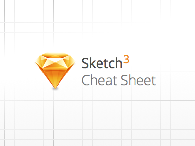 Sketch 3 Cheat Sheet cheat sheet freebie icons sketch sketch 3 vector