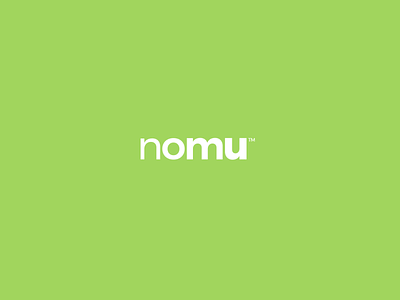nomu (growth) - project management Logo design brand branding creative identity logo logodesign logos logotype minimal smart ui