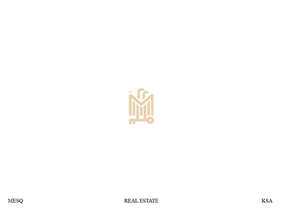 MESQ for real estate bird branding design eagle gold identity key logo logos mark minmal realestate