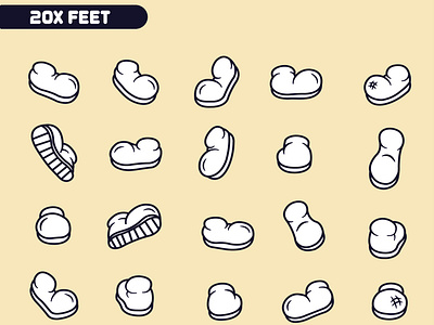 Cartoon Feet
