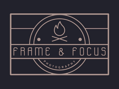 Frame & Focus Photography focus frame golden ratio logo photography rectangle