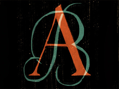 Monogram letters monogram type typography