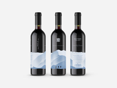 Screen Printed Wine Bottles