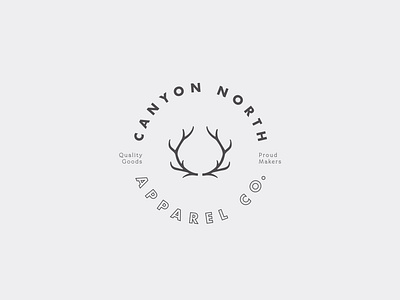 Antler Logo antler antlers branding design icon logo type vector