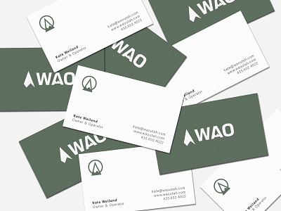 Outdoor Brand Business Cards