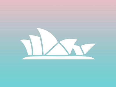 Opera House icon iconography illust