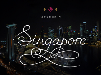 Dribbble Meetup in Singapore asia designers dribbble fun meetup rebound singapore social southeastasia ui ux
