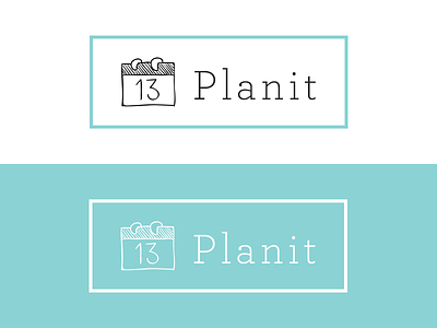 Planit Logo agenda branding calendar event hackathon identity logo management planning sketch spring whimsical