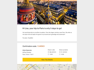 Newsletter design clean email flat minimal newsletter responsive startup travel travelbird ui ux web