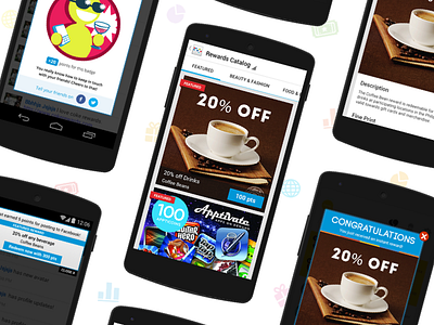 Gimmie makes loyalty fun—Android Mobile Design