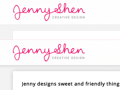 Obsessing over details clean css css3 design detail flat gray grey minimal pink portfolio styling web design website