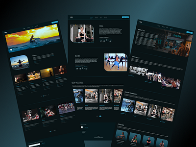 Web Design For Sports Center design graphic design ui ux we