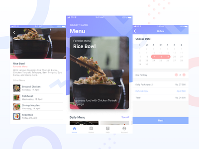 Exploring - Catering App