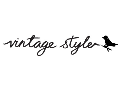 Vintage Styler Logo identity logo