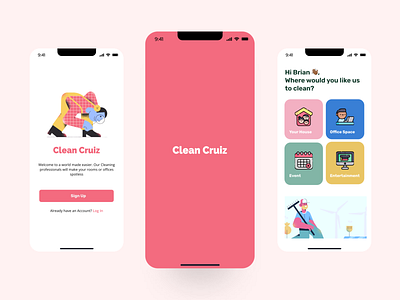 Clean Cruiz App design figma ui uiux ux