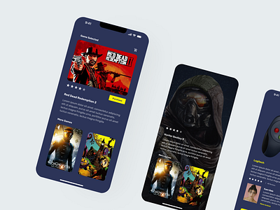 Game App app design figma game gaming ui ux