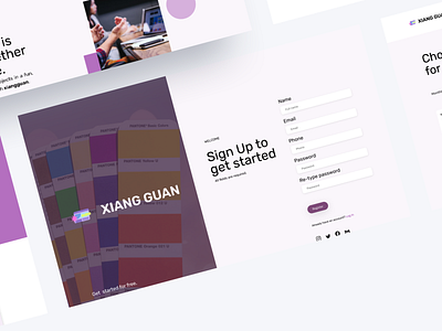 SAAS Sign Up 3d animation app black branding dashboard design figma game graphic design illustration log in logo motion graphics onboarding saas sign in sign up ui ux