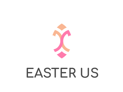 Easter Us graphic design logo