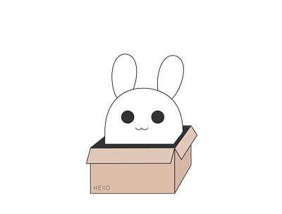 Bunny graphic design logo