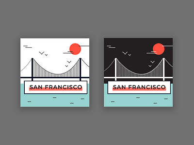 San Francisco Illustration design illustration memphis san francisco