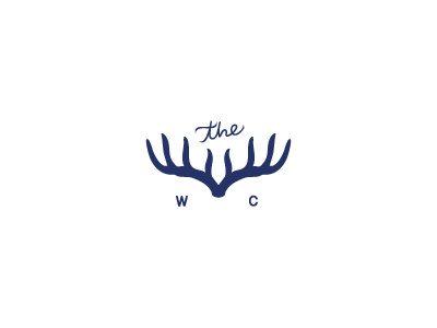 The Wild Child Photography Brand Accent antlers blue child deer enchanting floral logo photographer photography photography logo whimsical wild child