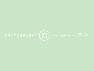 Nichole Burnett Photography Tagline enchanted logo minimal photographer photography script tagline whimsical