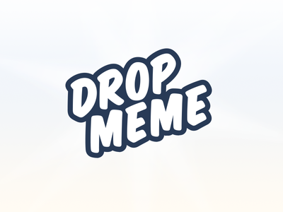 Dropmeme.com launch logo memes website