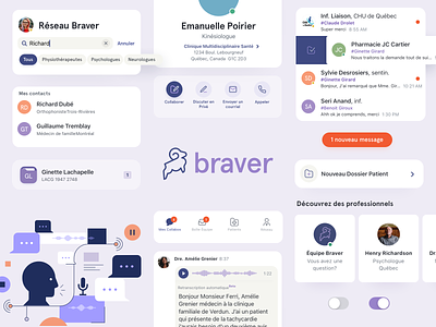 Braver (2019) design system healthcare product design ui ui kit