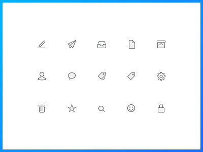 Missive Icons app collaboration email icons iconset inbox mac missive