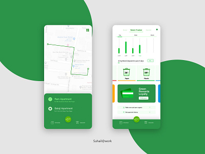 Trash Management ui design uidesign uidesigner uiux uiuxdesign ux uxdesign uxdesigner