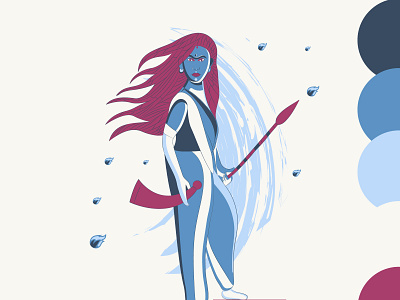 An angry Queen adobeillustator characterdesign illustrator illustrtation
