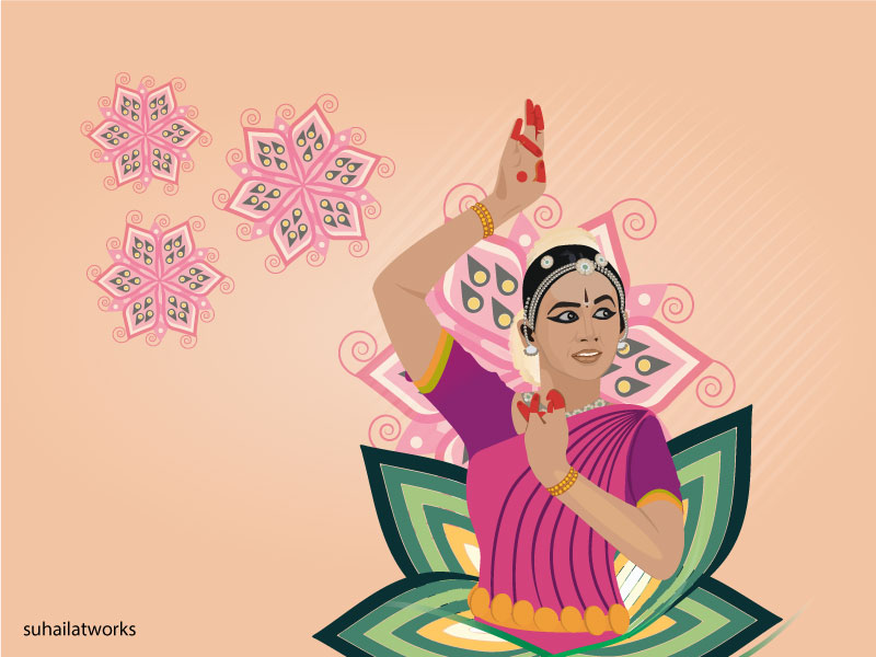 Classical Dancer Illustration by suhail on Dribbble