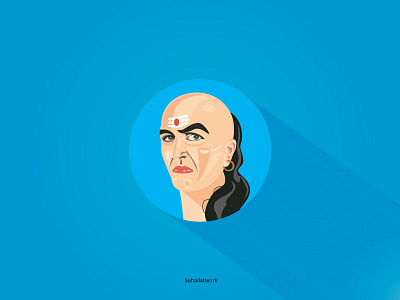 Chankya Illustration cartooning face illustration