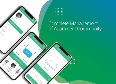 Community Management application ui mobileapp mobileui ui uidesign uiuxdesign uxdesign