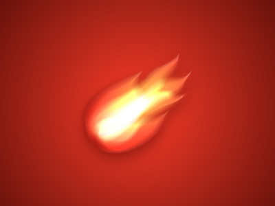 Fireball bubble buster fire fireball illustration illustrator mobile game vector vector art